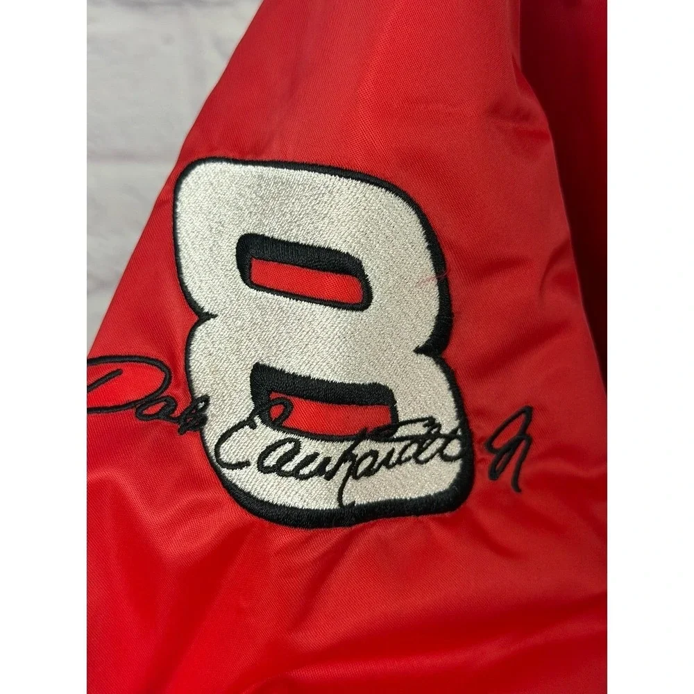 VTG‎ Chase Authentics NASCAR Budweiser Dale Earnhardt Jr Jacket Red Mens L NWOT